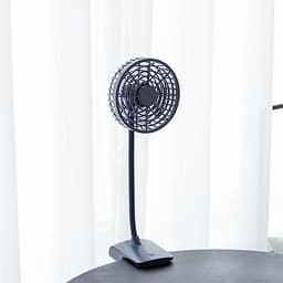 Quạt Mini Tích Điện Kẹp Gấp Di Động Điều Chỉnh Góc Gió Linh Hoạt GF-28