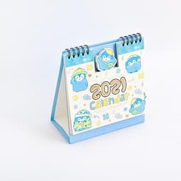 Lịch Để Bàn 2021 Siêu Dễ Thương Để Bàn Làm Việc Học Tập Tặng Kèm Sticker Trang Trí 