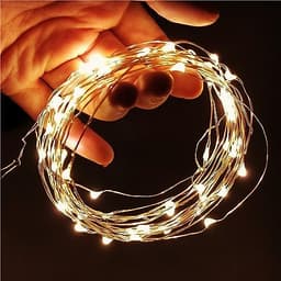 Đèn led đom đóm fairy light dây đồng trang trí decor phòng, cắm trại tạo không gian cổ tích lãng mạn
