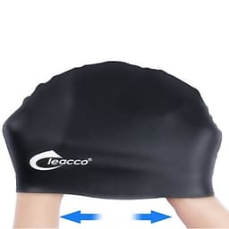 Kính Bơi Tráng Gương  kèm bịt tại cao cấp Cleacco chống sương mù , chống tia UV Hàng chính hãng - Tặng kèm nón bơi Silicon ( Màu ngẫu nhiên ) 