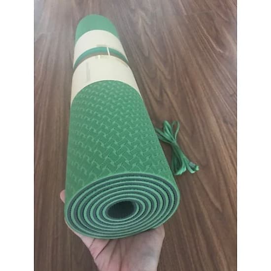 Thảm tập YOGA TPE Cao Cấp 2 lớp- 6mm dộ bám cao , chống trơn trượt 