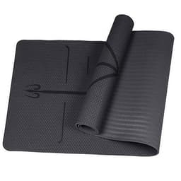 Thảm tập yoga định tuyến 6mm TPE  kèm túi đựng