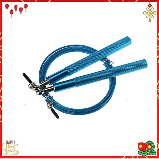 Dây nhảy lõi thép, tay cầm hợp kim nhôm, bền bỉ dẻo dai Cleacco