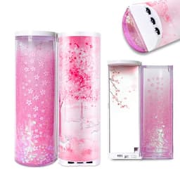 Hộp bút đa năng thông minh có kim tuyến có mật khẩu cơ xoay dành cho học sinh rất tiện lợi