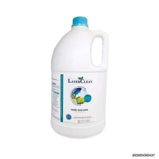 Nước Rửa Chén Layer Clean - Nước Rửa Chén Hữu Cơ - Nước Rửa Chén 5L