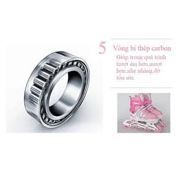 Giày trượt Patin thể thao tăng cường vận động, giải trí cho trẻ em HM089 bánh xe phát sáng tặng kèm bộ đồ bảo hộ 7 món