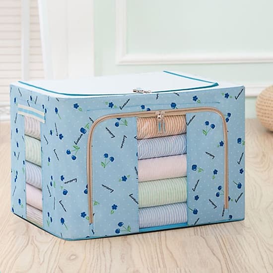 Túi Đựng Chăn Màn (Được Chọn Màu) - Hộp Đựng Quần Áo Khung Sắt Gấp Gọn miDoctor - Tủ Vải Chăn Màn Tiện Lợi
