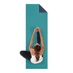 Thảm Tập Yoga PVC Dày 6mm Mặt Thảm 2 Màu (PREMIUM) [TẶNG TÚI ĐỰNG THẢM]