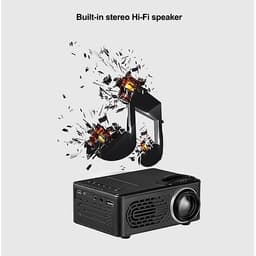 Máy Chiếu Mini Di Động Có Đèn LED Màn Hình LCD