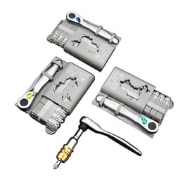 12Pcs Mini Ratchet Screwdriver Set Ratchet Wrench Set