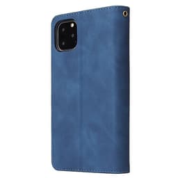 For iPhone 11 iPhone 11 pro iPhone 11 pro max PU Leather Side Magnetic Buckle Multi-card Bracket Full Protective Case with Zipper Wallet Style:iPhone 11 Pro