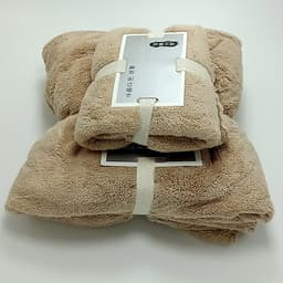 Combo 2 Khăn Tắm Hàn Quốc Cotton Siêu Mịn - Hàng Nhập Khẩu