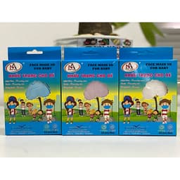 Khẩu Trang Y Tế 5D Trẻ Em Nam Anh - Hộp 10 cái