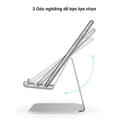 Giá Đỡ Để Bàn Điện Thoại Di Động, Máy Tính Bảng, Ipad Hợp Kim Nhôm Cao Cấp Có Thể Điều Chỉnh Góc Nghiêng. Hàng Chính Hãng Tamayoko FS088