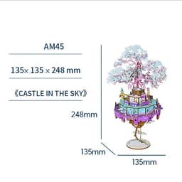 Đồ chơi lắp ráp gỗ 3D Mô hình Hộp nhạc Music Box AM41-AM45