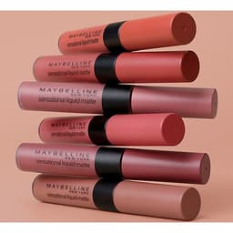 Son kem lì nhẹ môi Maybelline New York phiên bản tông đất giới hạn Sensational Liquid Matte 7ml