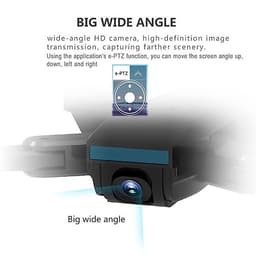 FLYCAM SG700D Camera 4K HD, Hai camera kép, thời gian bay 20p, Wifi 2.4G tích hợp tối đa các thiết bị di động - Hàng chính hãng