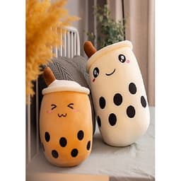 Gấu Bông Gối Ôm Thú Bông, Nhồi Bông Hình Ly Trà Sữa Xinh Xắn Ngộ Nghĩnh Siêu Hot