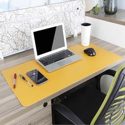 Bàn di chuột, miếng lót chuột 120 X 60 CM kiêm deskpad thảm da trải bàn làm việc hai mặt chống nước