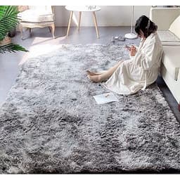 Thảm Lông Dài Trải Sàn Cao Cấp Kiểu Loang
