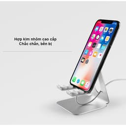 Giá Đỡ Để Bàn Điện Thoại Di Động, Máy Tính Bảng, Ipad Hợp Kim Nhôm Cao Cấp Có Thể Điều Chỉnh Góc Nghiêng. Hàng Chính Hãng Tamayoko FS088