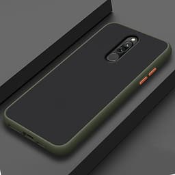 Ốp lưng cho Xiaomi Redmi 8 / 8A trong nhám viền màu