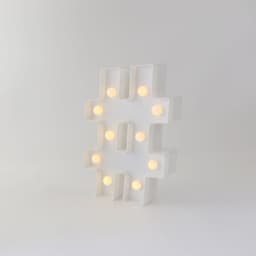 Đèn LED Chữ Cái Loại Lớn 22cm Trang Trí Tiệc Cưới, Sinh Nhật - 26 Chữ Cái