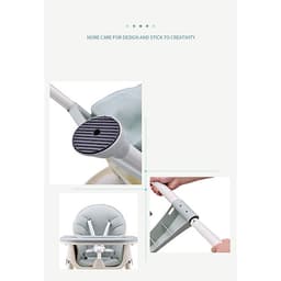 Ghế tập ăn dặm ăn bột đa năng cao cấp thiết kế Hàn Quốc 3 nấc điều chỉnh độ cao