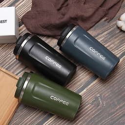Cốc Cafe Giữ Nhiệt 8-10h Inox 304 Tiện Lợi - Hàng Nhập Khẩu 