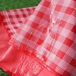 THẢM DÃ NGOẠI, DU LỊCH, PICNIC CAO CẤP - Chống thấm nước, họa tiết caro, gấp gọn tiện lợi - 2 kích thước khách chọn màu!