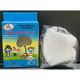 Khẩu Trang Y Tế 5D Trẻ Em Nam Anh - Hộp 10 cái