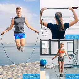 Dây Nhảy Tập Thể Dục Thể Thao Dây Lõi Thép Cao Cấp 2,7m TT04