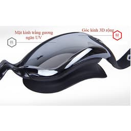 Kính Bơi Tráng Gương  kèm bịt tại cao cấp Cleacco chống sương mù , chống tia UV Hàng chính hãng - Tặng kèm nón bơi Silicon ( Màu ngẫu nhiên ) 