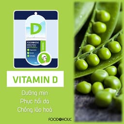 Combo 10 Mặt Nạ Giấy Dưỡng Da Foodaholic Essential Mask 23g x10