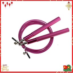 Dây nhảy lõi thép, tay cầm hợp kim nhôm, bền bỉ dẻo dai Cleacco