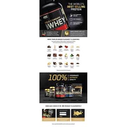 Thực Phẩm Bổ Sung Optimum Nutrition Gold Standard 100% Whey 2lb (908g)