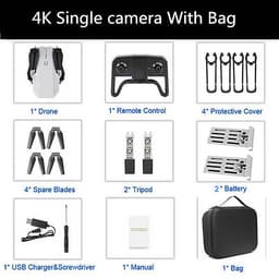 Flycam mini Pro 4K, gấp gọn truyền ảnh trực tiếp về điện thoại - Hàng chính hãng