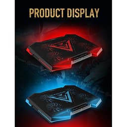 Đế Tản Nhiệt Laptop 5 Quạt LED Không Ồn