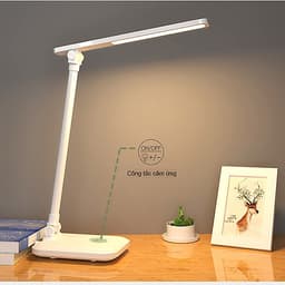 Đèn Bàn Học LED USB Di Động Cao Cấp Có Thể Gập Hai Chỗ – 03 Chế Độ Ánh Sáng Vàng Bảo Vệ Mắt Chống Cận - Hàng Chính Hãng  miDoctor