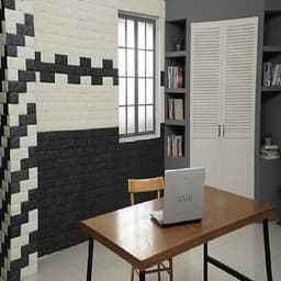 Bộ 10 Miếng Xốp Dán Tường 3D Chịu lực, chống nước, chống ẩm mốc 70x77cm DT26