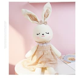 Gấu bông thỏ nifty mặc váy 40cm, Gấu bông đáng yêu cho bé- chất lượng cao, bông mềm mịn