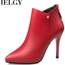 Giày Bốt Cao Gót 10cm Thời Trang Nữ Tính