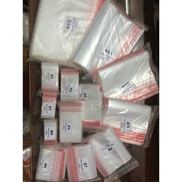 0.5 kg túi zip chỉ đỏ lựa chọn size