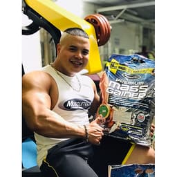 Sữa tăng cân nhanh Premium Mass Gainer 12lbs (5,4kg) - Bao bì mới - Hàng chính hãng Muscletech USA - Kèm quà tặng