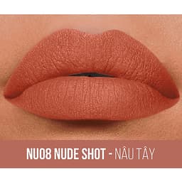 Son kem lì nhẹ môi Maybelline New York phiên bản tông đất giới hạn Sensational Liquid Matte 7ml