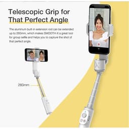Tay cầm chống rung Gimbal Zhiyun Smooth X - Hàng Chính Hãng