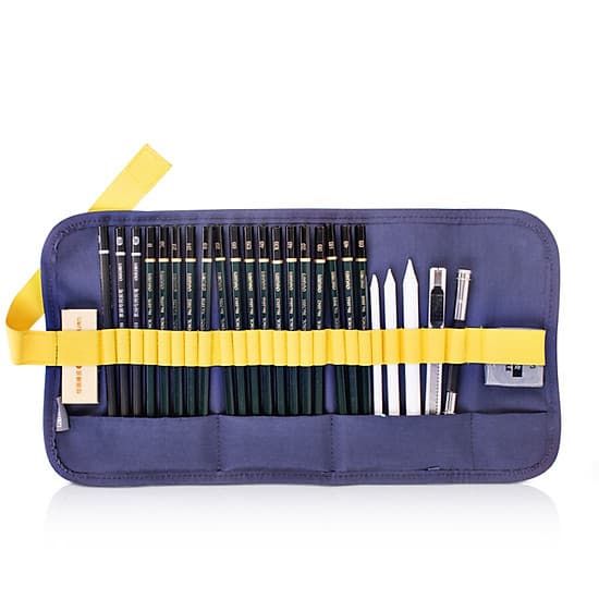 Bộ Dụng Cụ Vẽ Phác Thảo Deli 58125