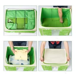 Túi Đựng Chăn Màn (Được Chọn Màu) - Hộp Đựng Quần Áo Khung Sắt Gấp Gọn miDoctor - Tủ Vải Chăn Màn Tiện Lợi