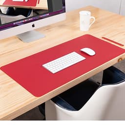 Bàn di chuột, miếng lót chuột 120 X 60 CM kiêm deskpad thảm da trải bàn làm việc hai mặt chống nước