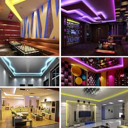 Cuộn Đèn LED Trang Trí Quấn Cây RGB Siêu Sáng, Dài 5M Kèm Remote 44 Phím